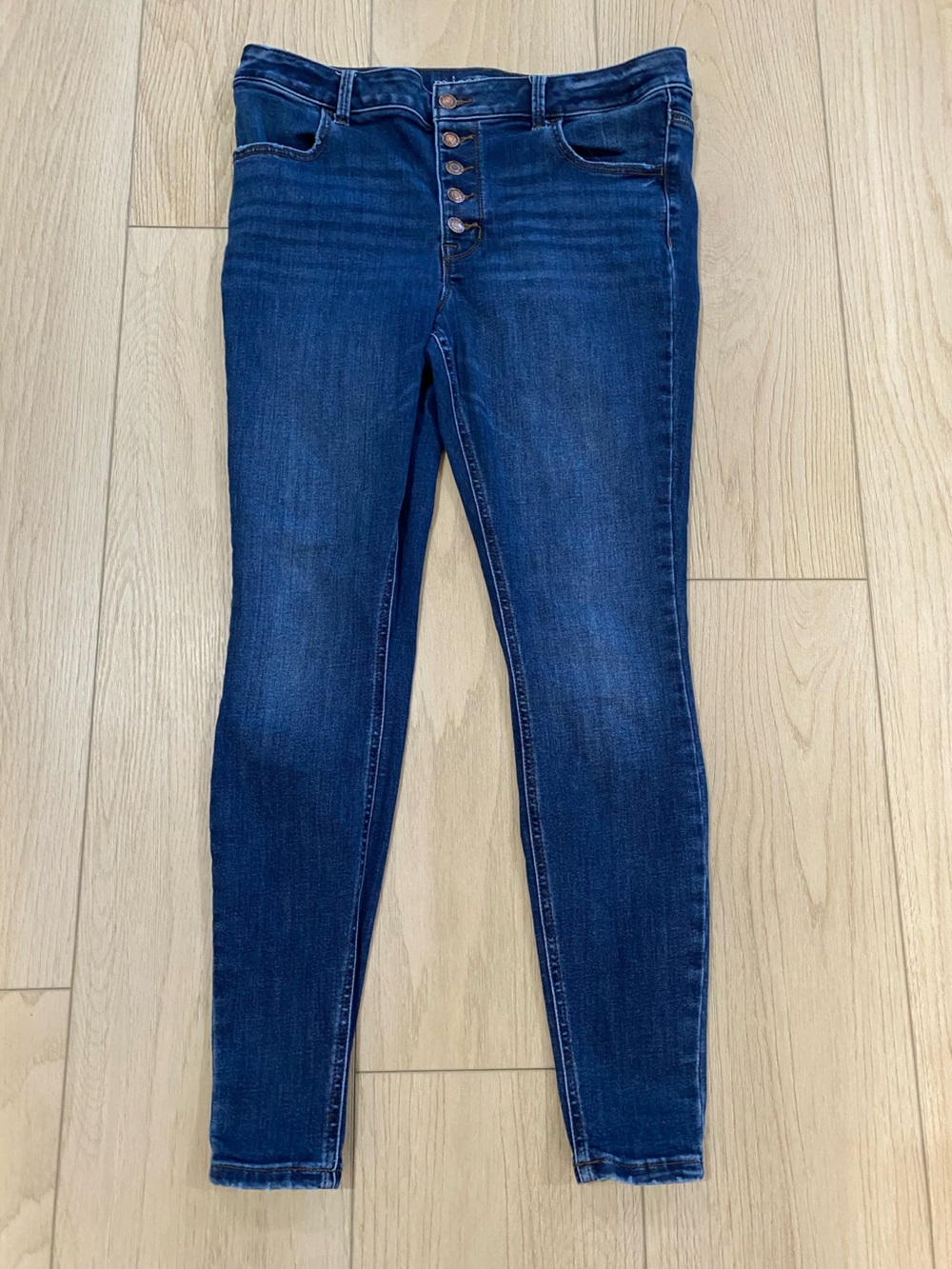 Maurices Indigo High-Rise Skinny Jeans